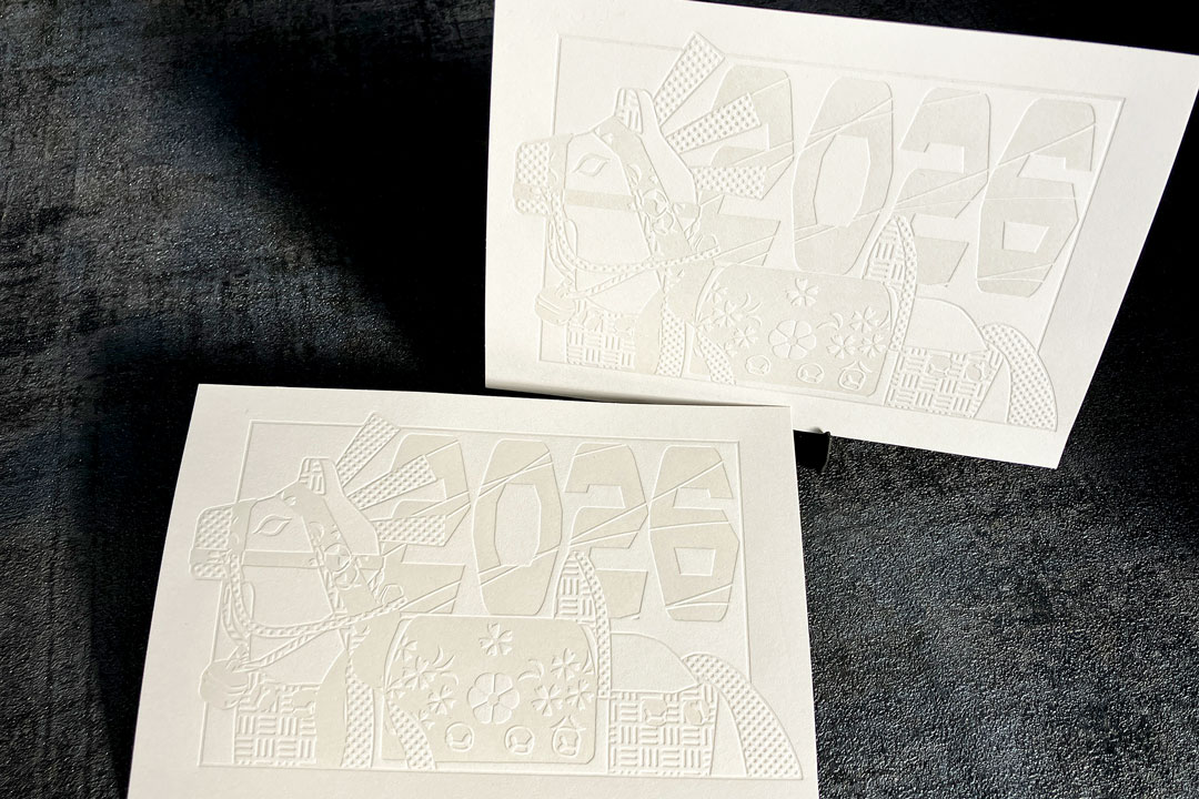 製作事例 No.32 箔押し名刺印刷のイメージ画像3